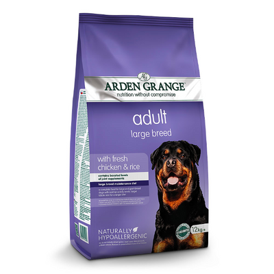 Arden Grange Large Breed Adult with Fresh Chicken & Rice 12kg