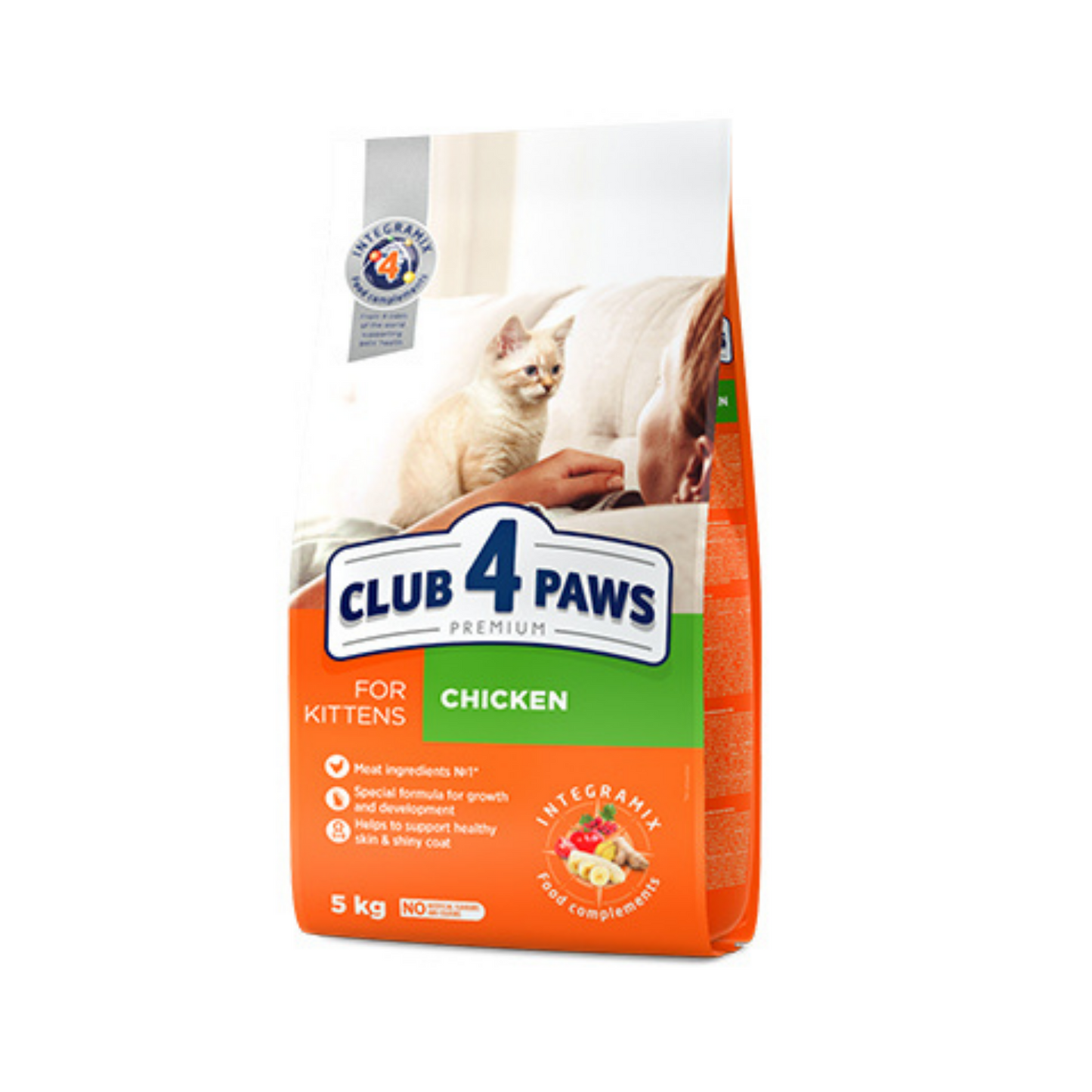 CLUB 4 PAWS Premium for Kitten Chicken – 1 KG
