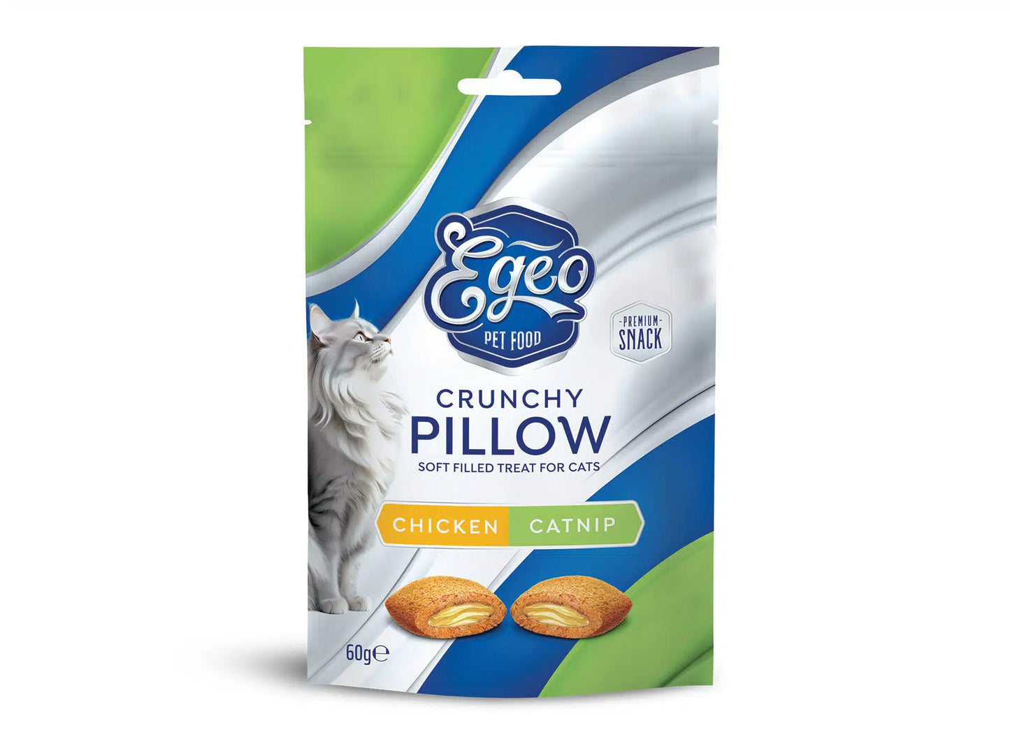 Egeo Chicken & Catnip Crunchy Pillow 60g