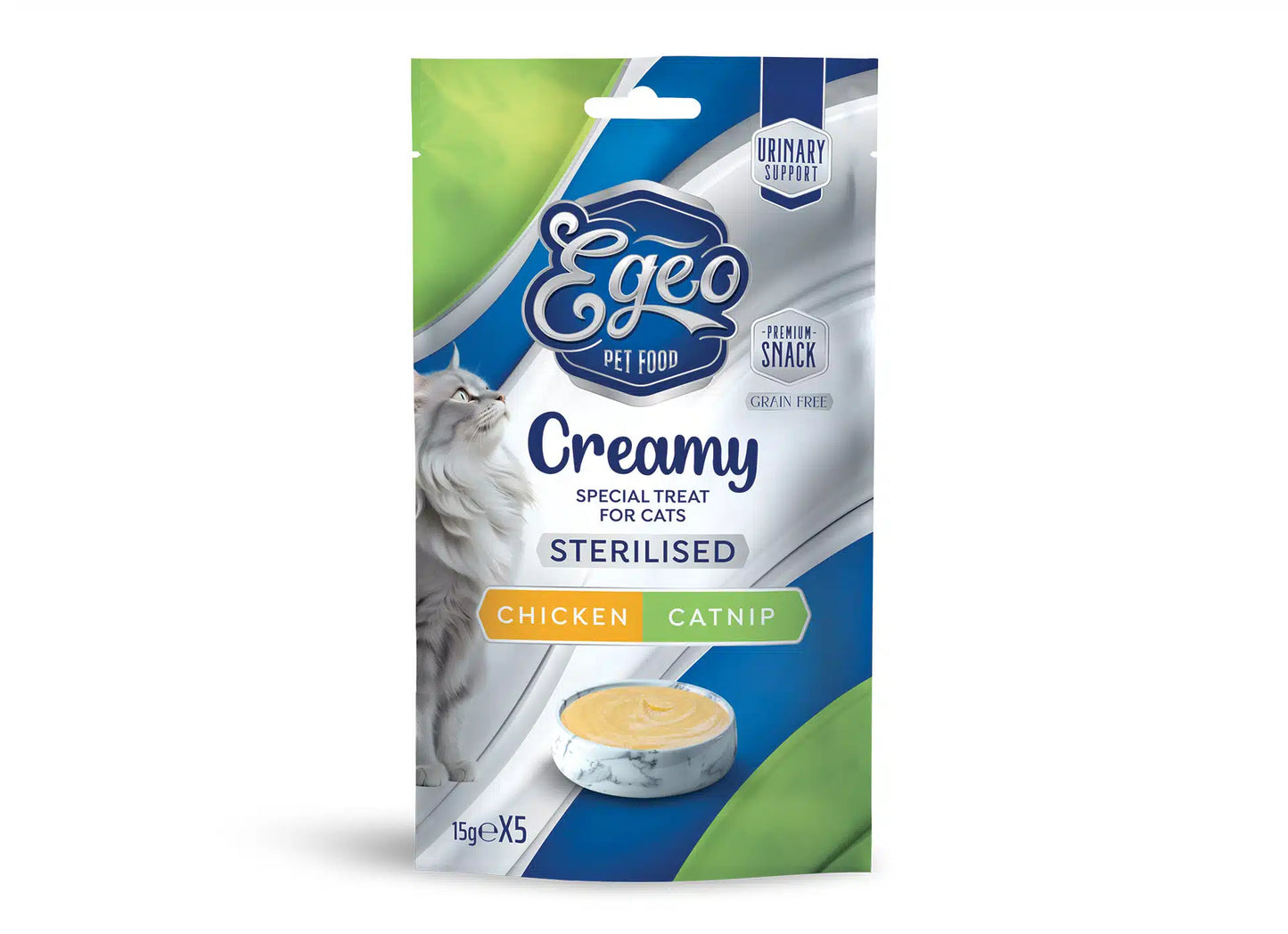 Egeo Creamy Chicken & Catnip 15g