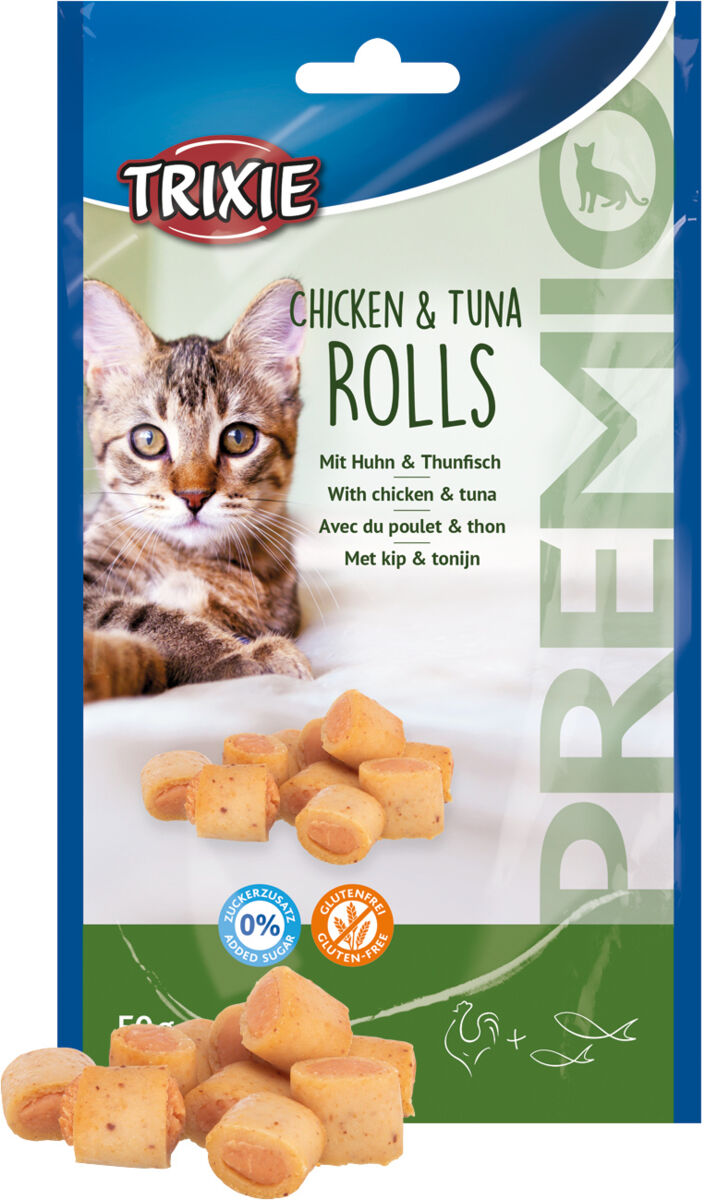 Trixie PREMIO Chicken & Tuna Roll, 50 g