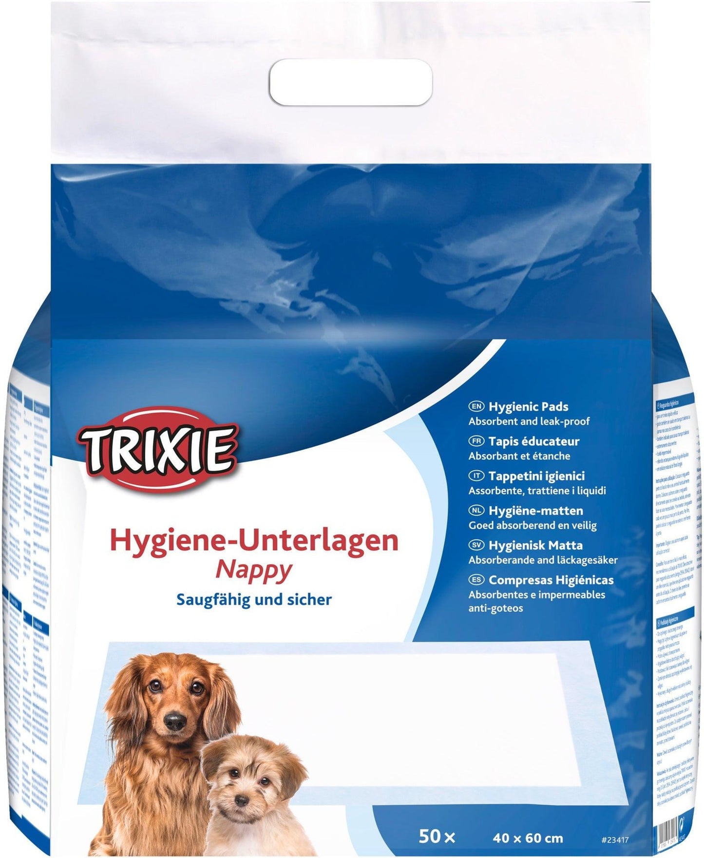 Trixie Nappy puppy pad, 40 x 60 cm, 50 pcs..