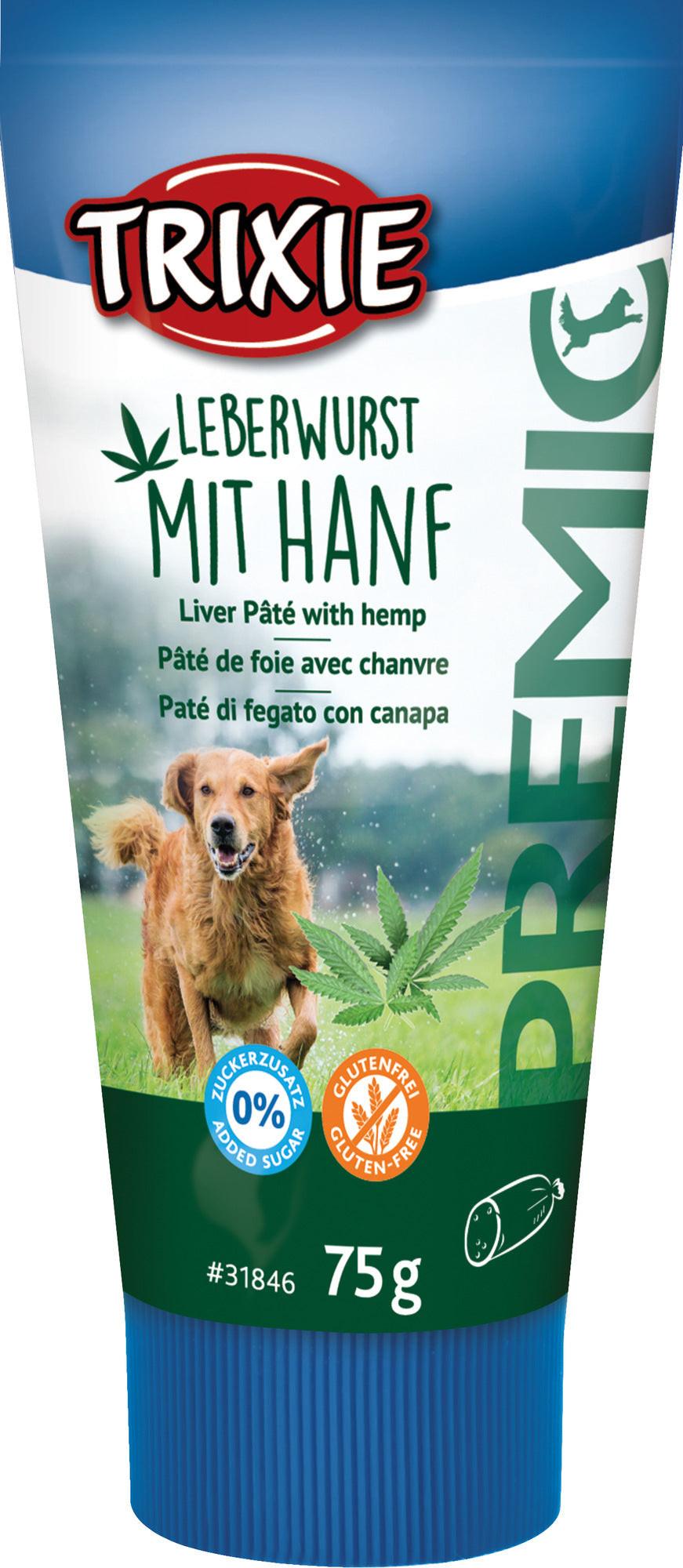 Trixie Liver pate with hemp, 75 g.