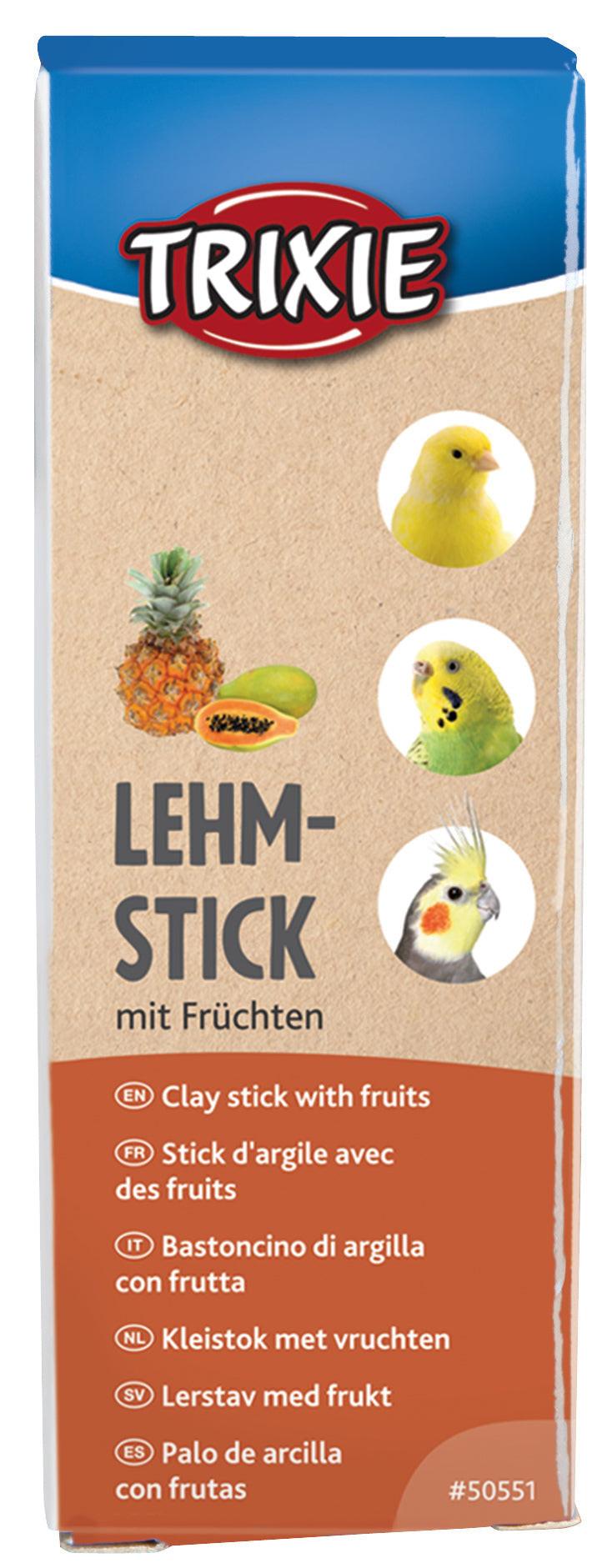 Trixie Clay stick with fruits, 2 pcs./250 g.