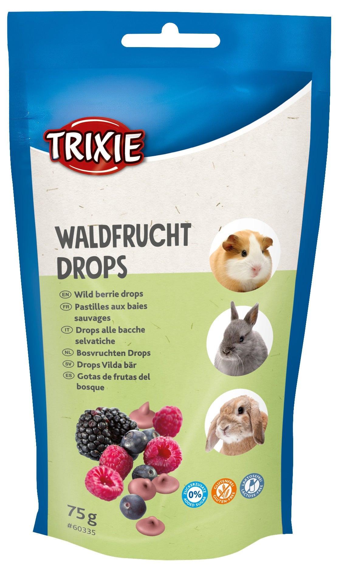 Trixie Mini Drops, strawberry, 75 g.