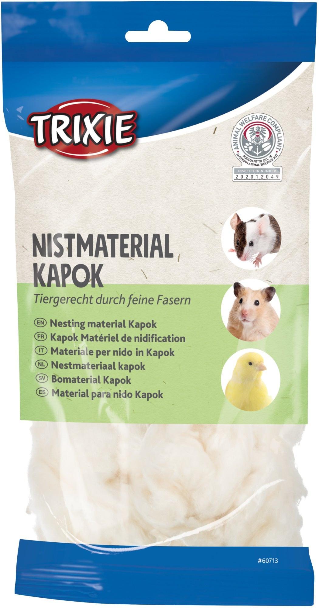 Trixie Nesting material, kapok, 40 g, cream.