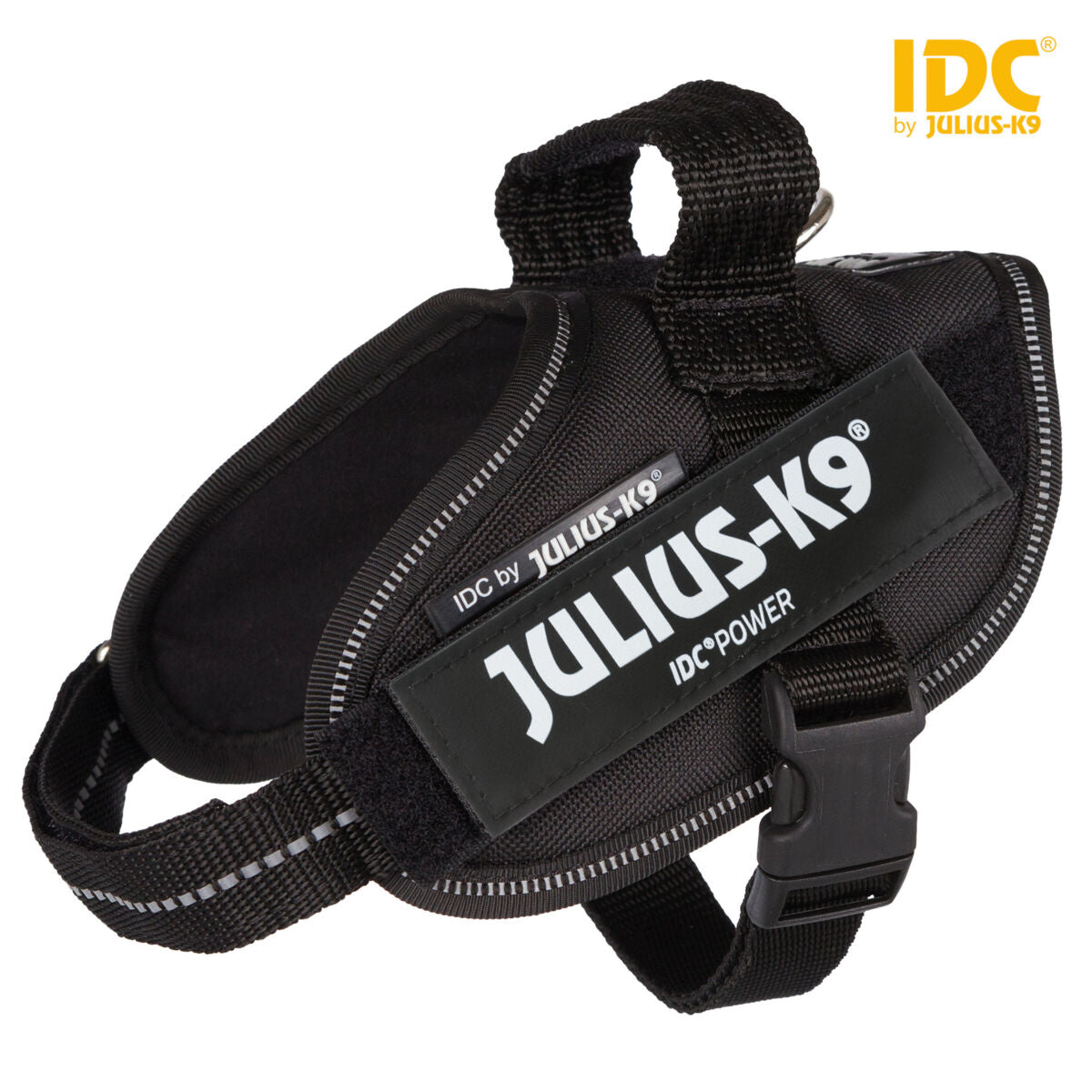 Trixie Julius-K9 IDC Powerharness, Mini-Mini/S: 40?53 cm/22 mm, black