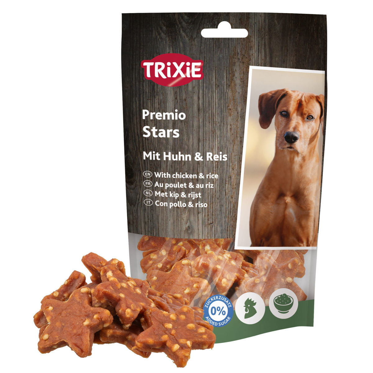 Trixie PREMIO Stars with chicken & rice, 100 g