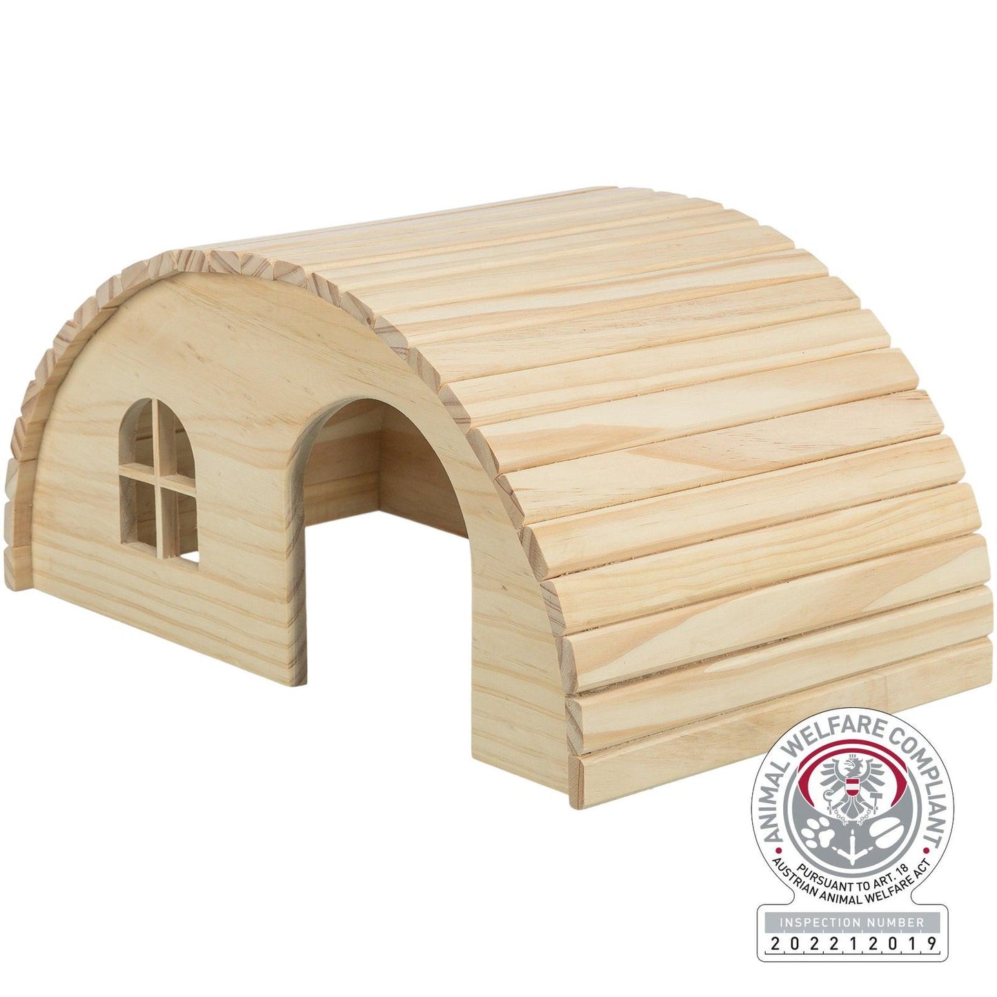 Trixie Wooden house for rabbits, 42 x 20 x 25 cm.