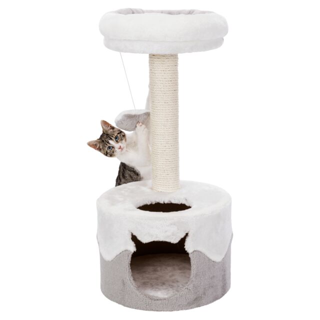Trixie Nuria scratching post, 71 cm, white/grey