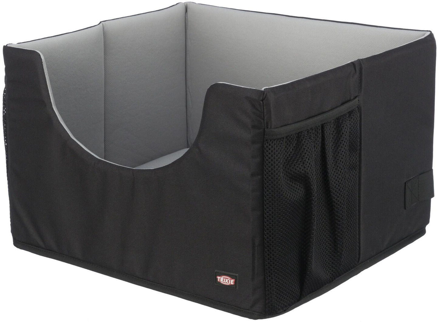 Trixie Car seat, 45 x 28 x 40 cm, black/grey.