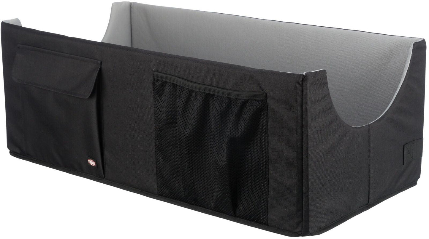 Trixie Car seat, double, 80 x 28 x 39 cm, black/grey.