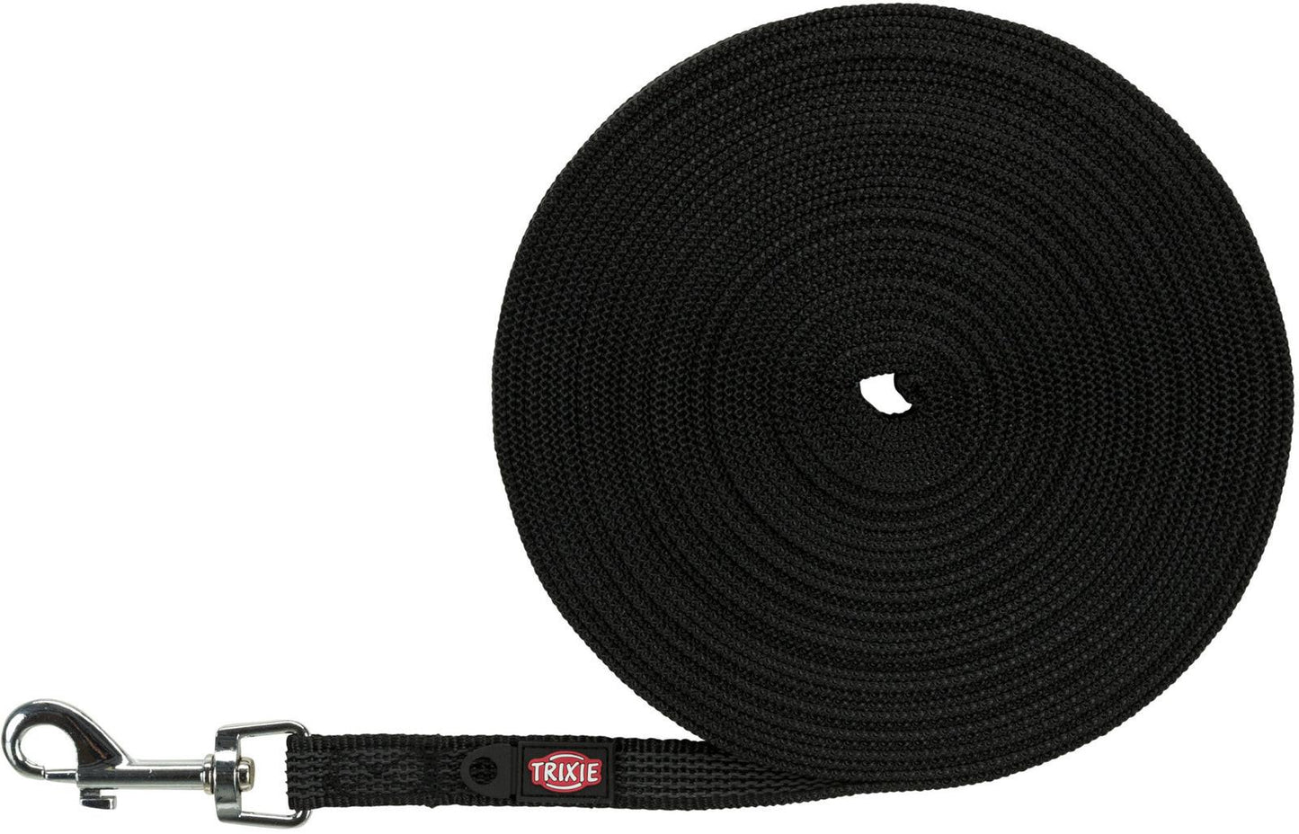 Trixie Tracking leash, rubberised, Sƒ??M: 10 m/15 mm, black.