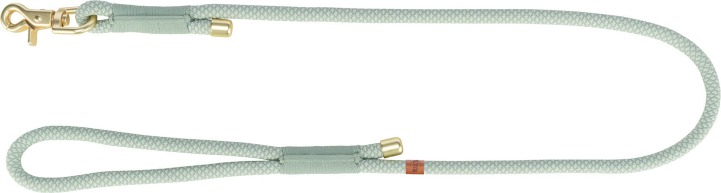 Trixie Soft Rope lead, XS–S: 1.20 m/diam 6 mm, sage/mint