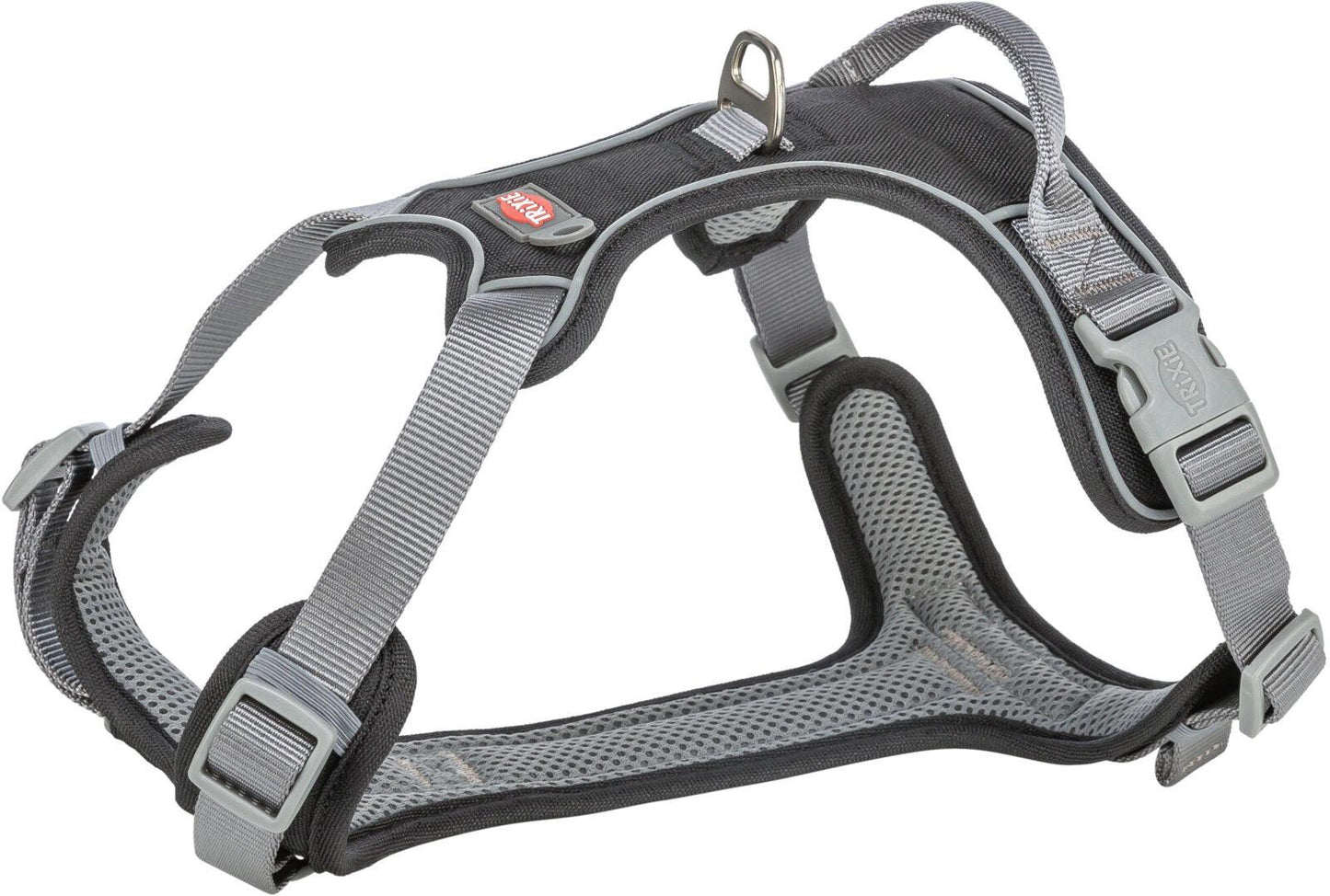 Trixie Premium active harness, L: 69-87 cm/25 mm, black.