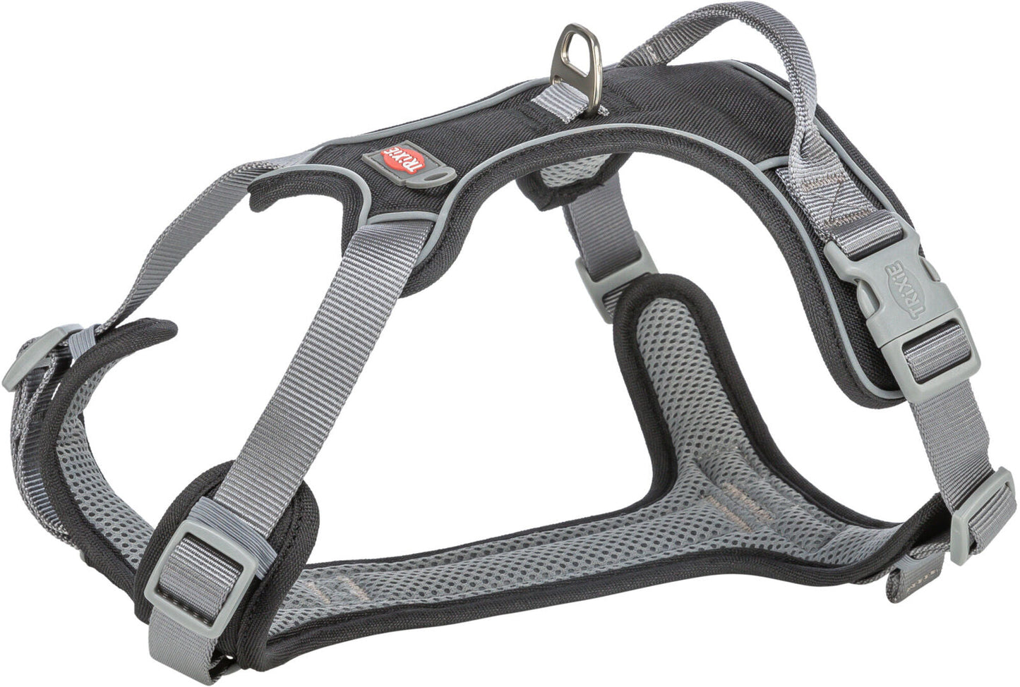 Trixie Premium active harness, M: 49–69 cm/20 mm, black