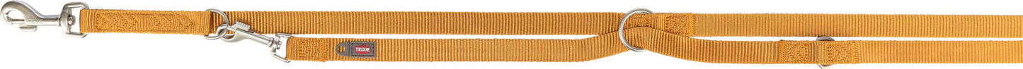 Trixie Premium adjustable lead, XS: 2.00 m/10 mm, curry