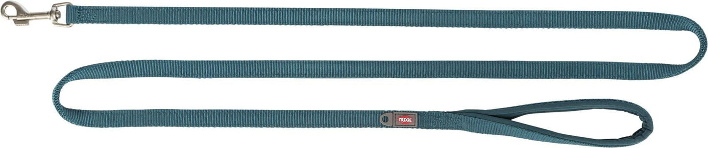 Trixie Premium lead, extra long, XS: 1.80 m/10 mm, petrol.