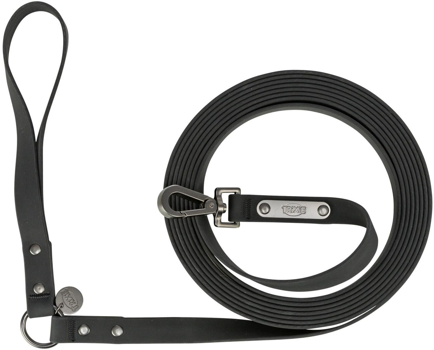 Trixie CityStyle tracking lead, PVC, M-L: 5 m/20 mm, black.