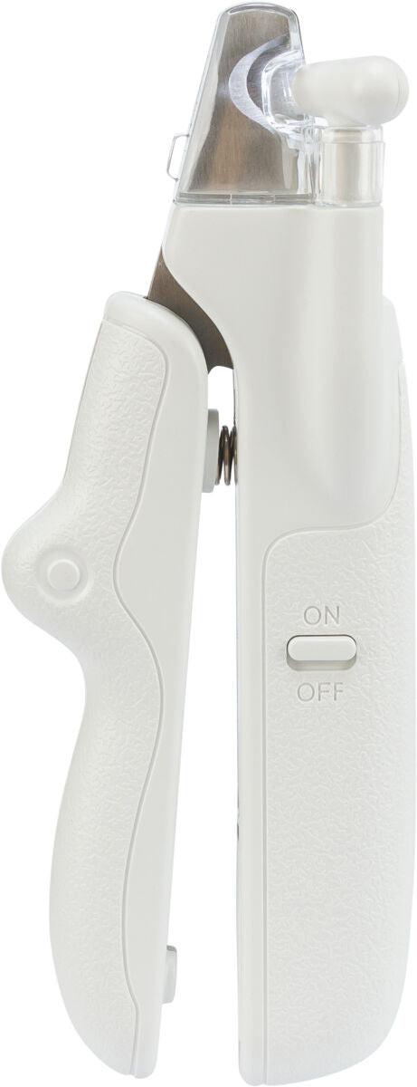Trixie Claw scissors with LED, plastic/stainless steel, 15 cm.