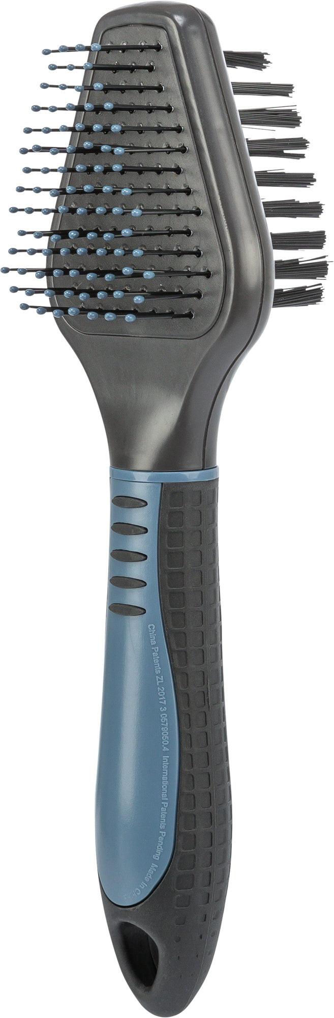 Trixie Brush, plastic, double-sided, 6 x 19 cm.