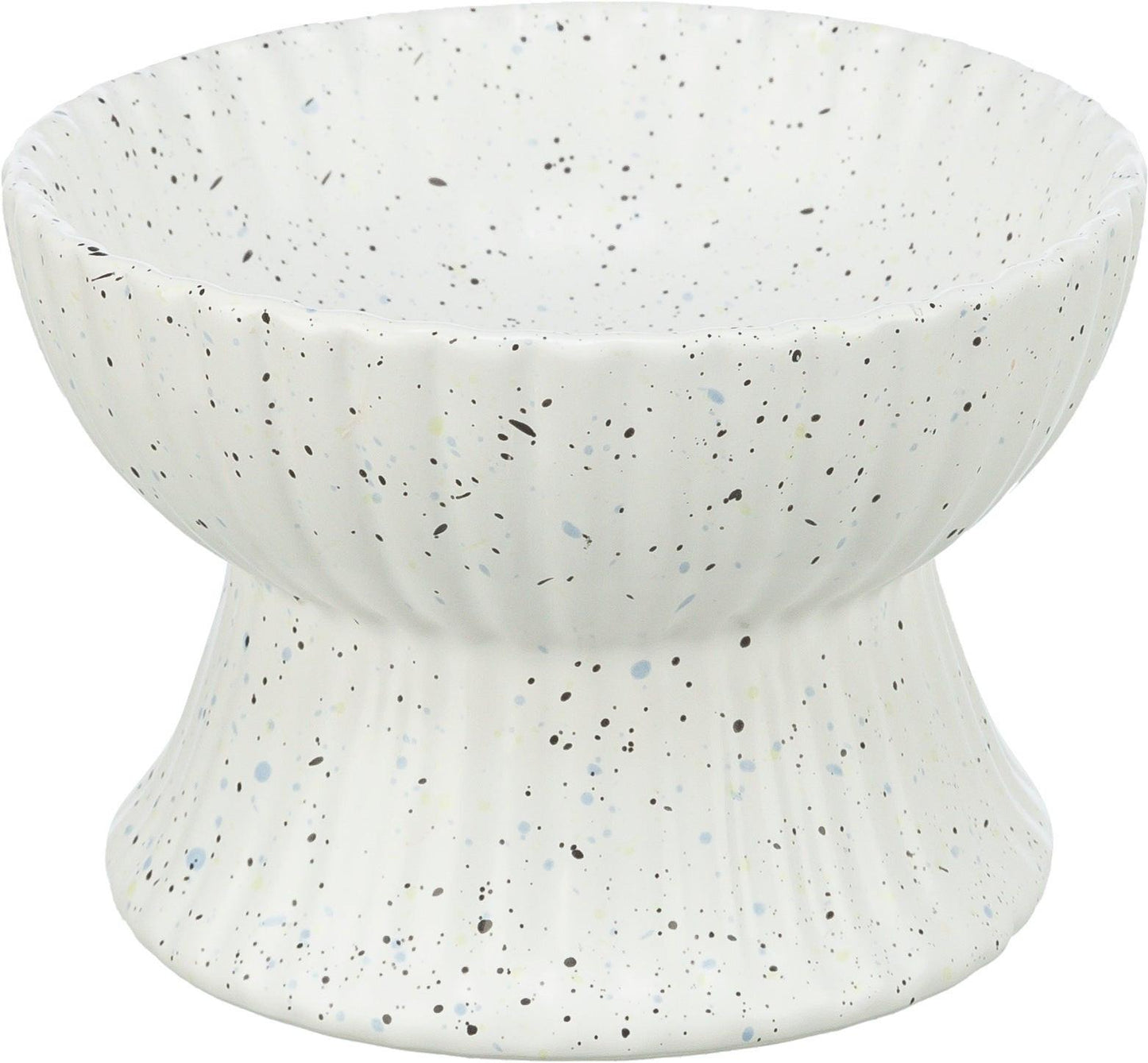 Trixie Bowl, elevated, ceramic, 0.2 l/diam 13 cm, white.