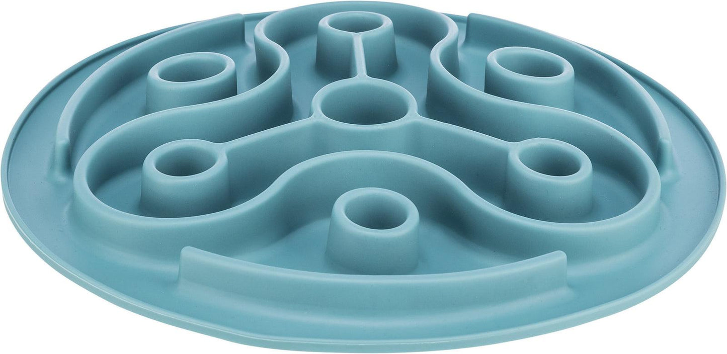 Trixie Slow Feeding mat TPE, 28 cm, blue.
