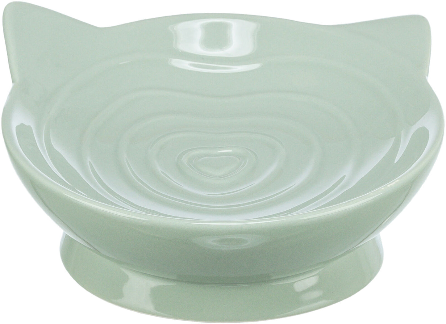 Trixie Viviana bowl, elevated, ceramic, 0.15 l/diam 14 cm, sage