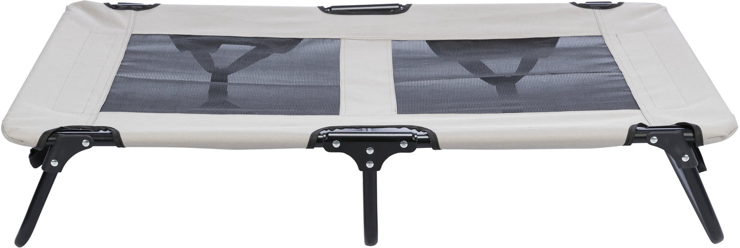 Trixie Dog lounger, 79 X 19 X 50 cm, grey/black