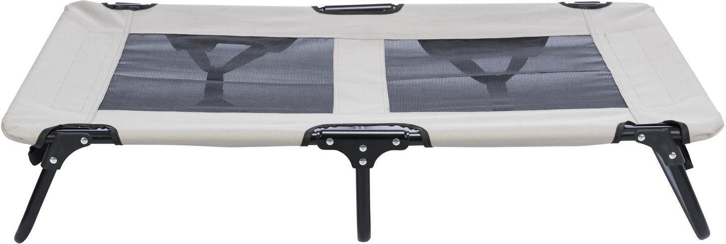 Trixie Dog lounger, 79 X 19 X 50 cm, grey/black.