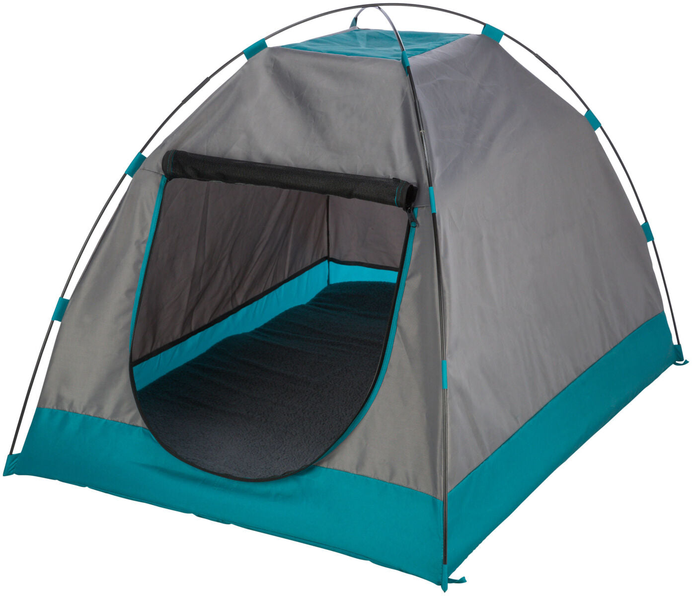 Trixie Tent for dogs, 110 x 75 x 80 cm, dark grey/petrol