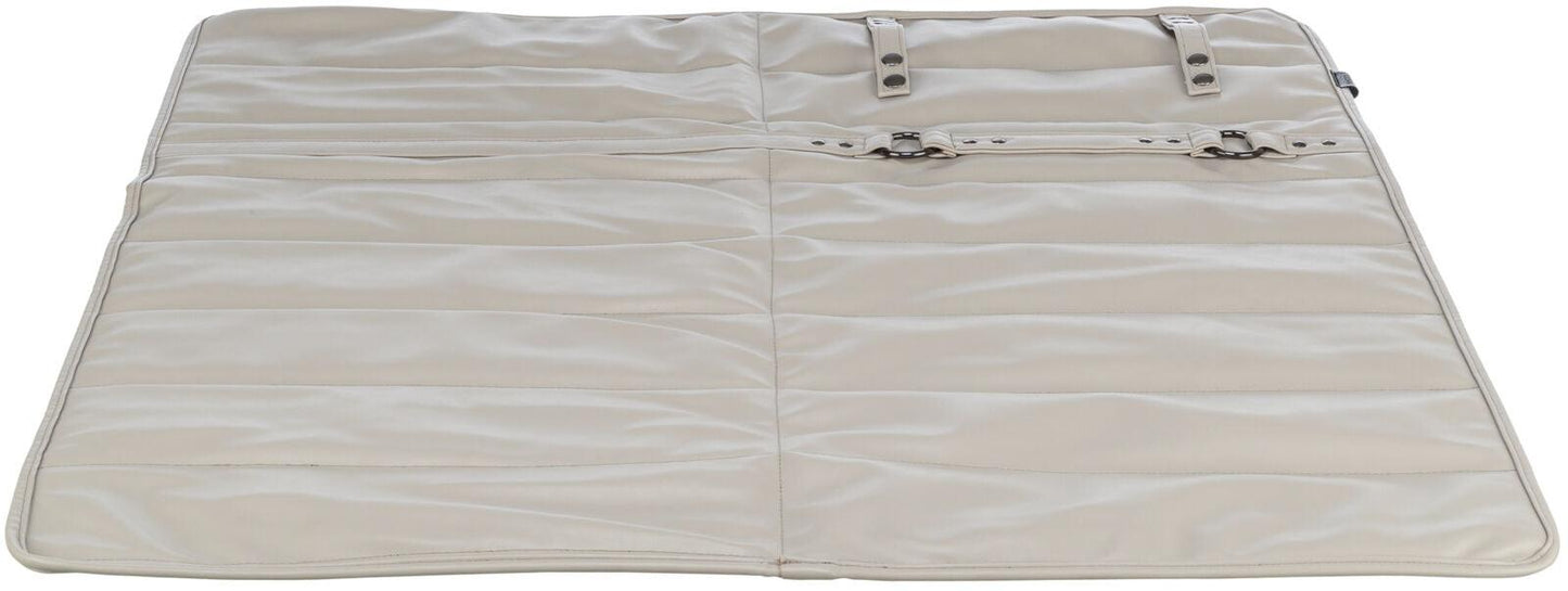 Trixie CityStyle travel - et, artificial leather, 80 x 80 cm, light grey.