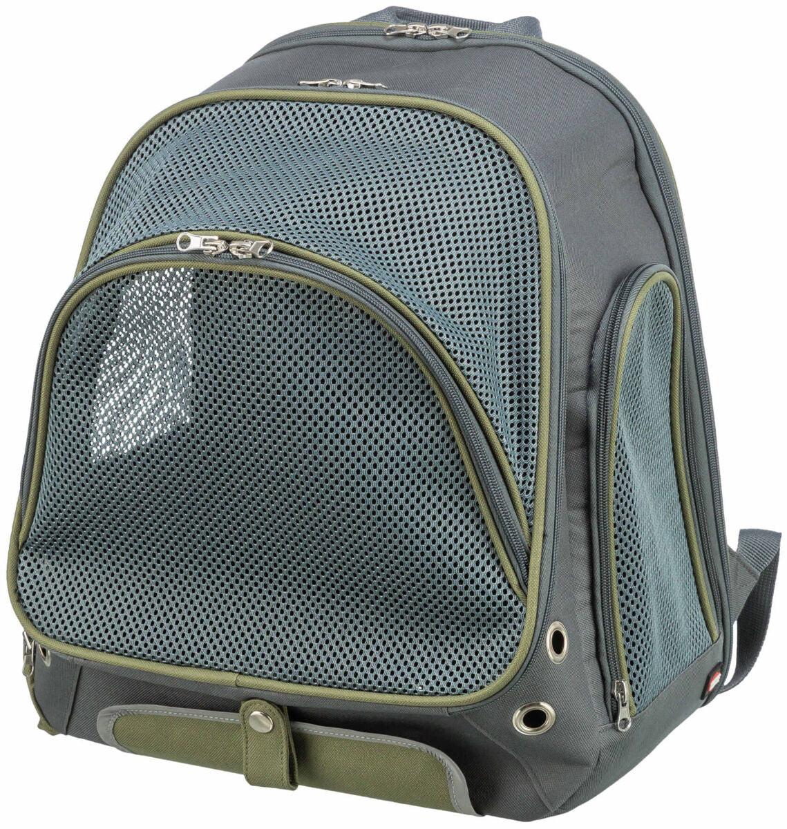 Trixie Lyla backpack, 34 x 22 x 42 cm, grey/blue.