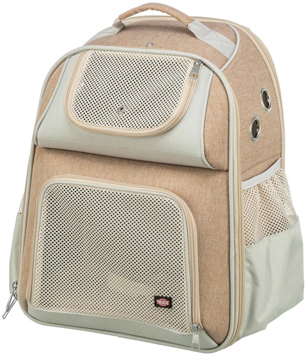 Trixie Willow backpack, 38 x 25 x 45 cm, beige/brown.