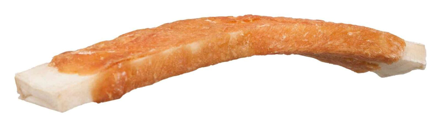 Trixie Denta Fun Barbecue Chicken Chewing Rib, bulk, 12 cm, 30 g
