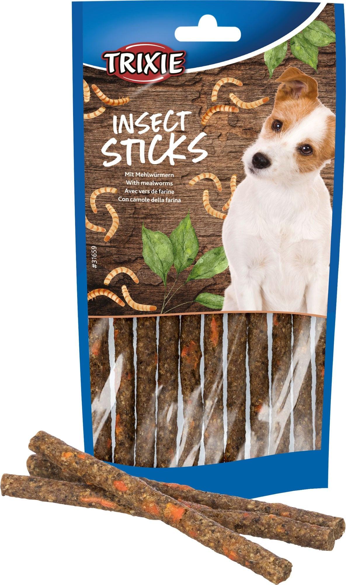 Trixie Insect Sticks with mealworms, 80 g.