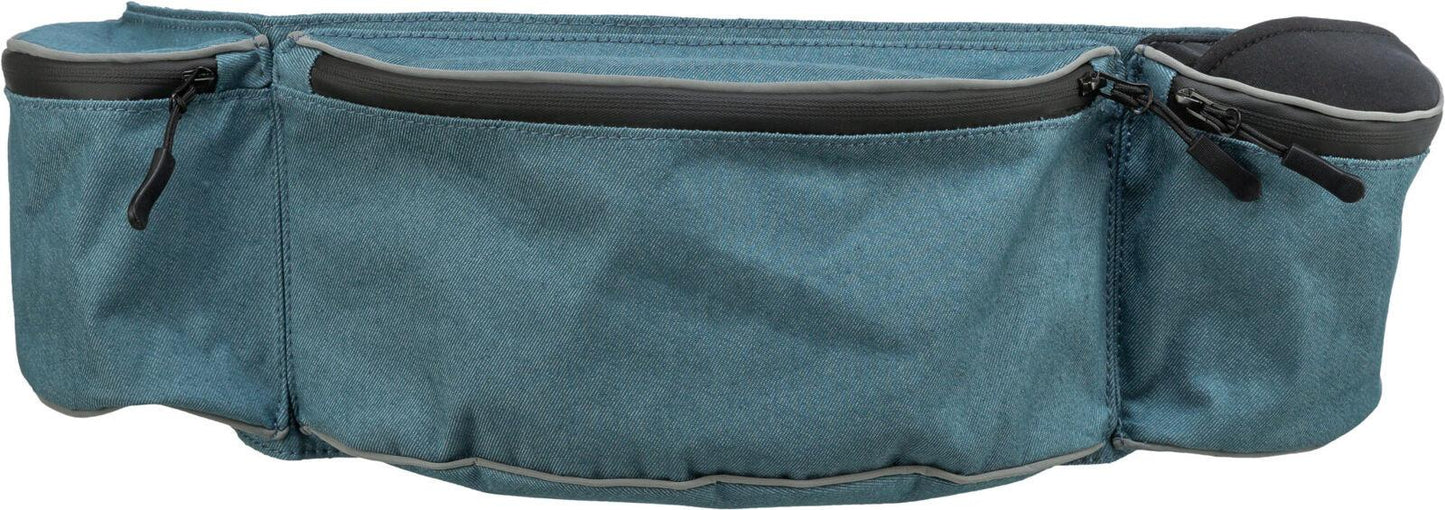 Trixie Baggy Belt hip bag, belt: 62-125 cm, blue.