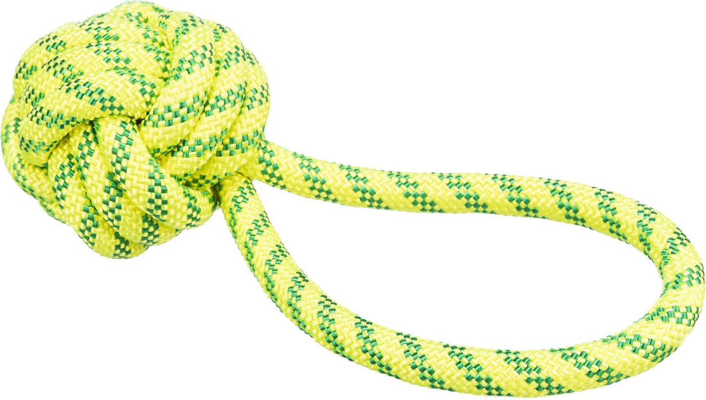 Trixie Aqua Toy rope with ball floatable, polyester, 7 X 21 cm.