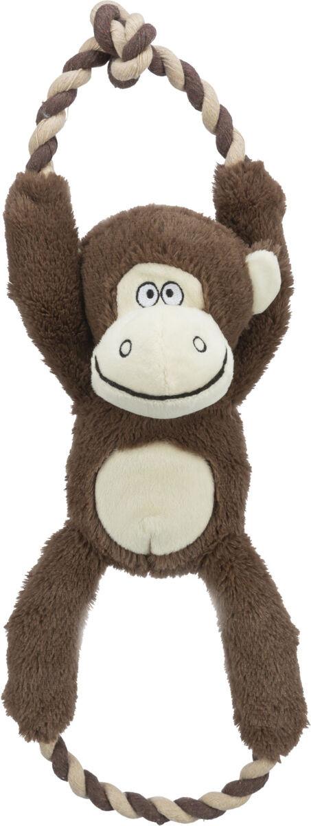 Trixie Monkey, plush/rope, 40 cm.