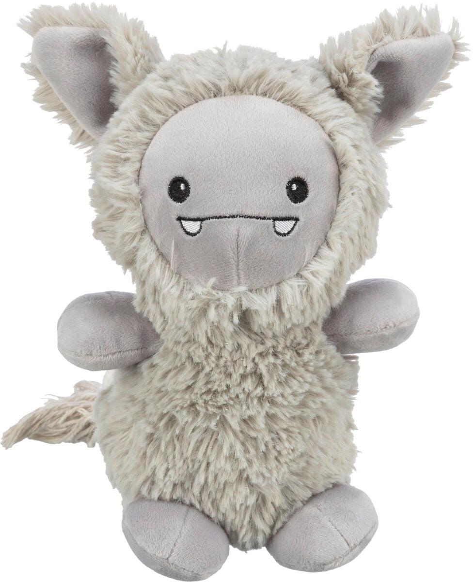 Trixie Monster, plush, 32 cm, grey.
