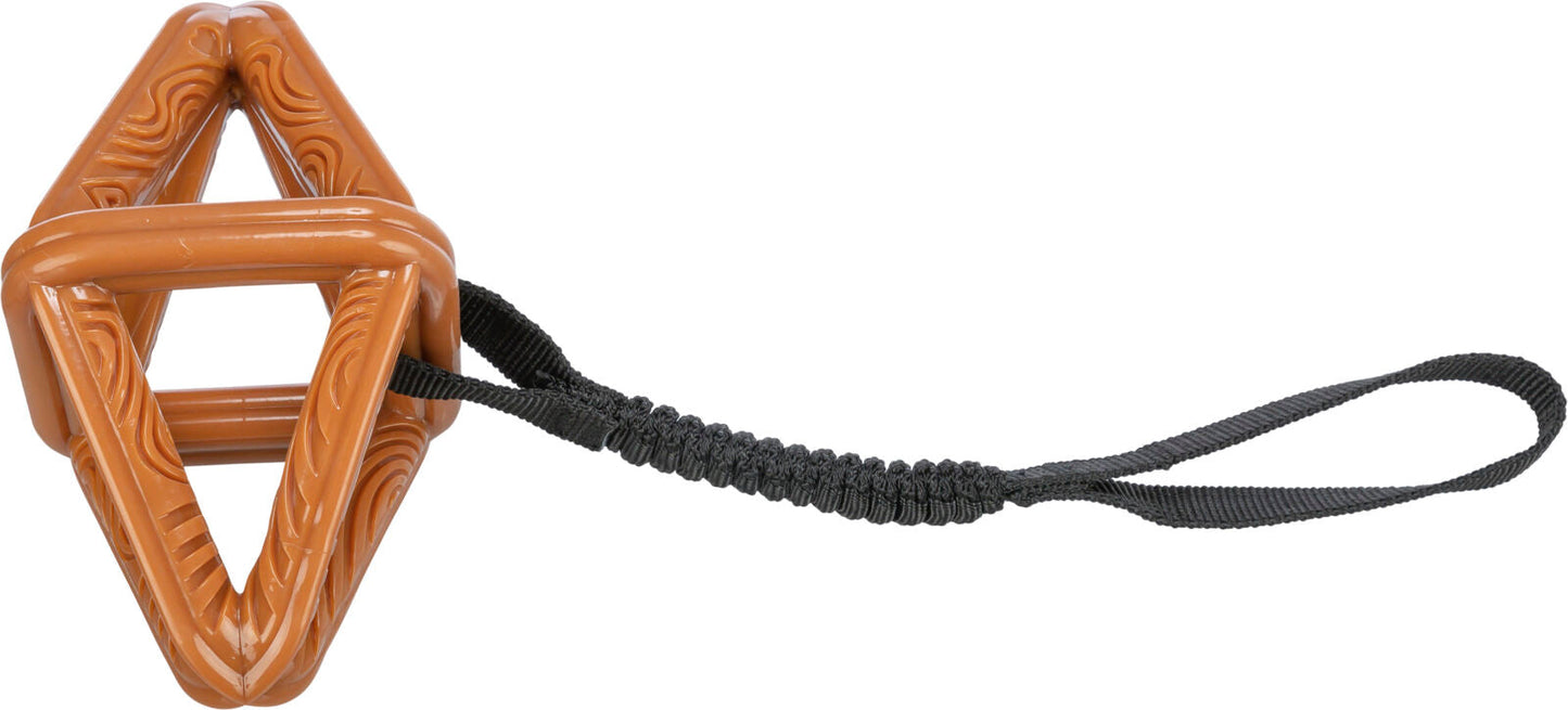 Trixie CityStyle rhombus on a rope, bungee, TPR, 18 cm/38 cm