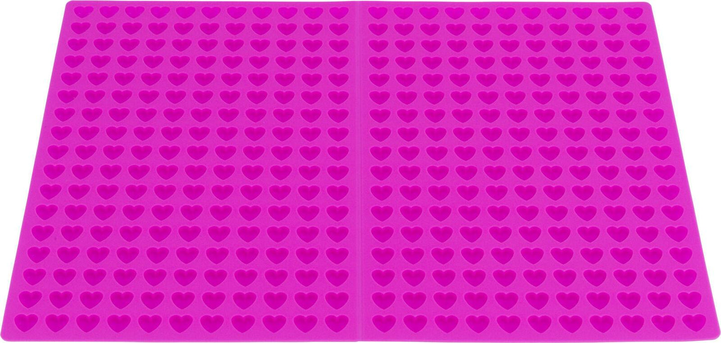Trixie Baking mat with hearts, silicone, 38 x28 cm.