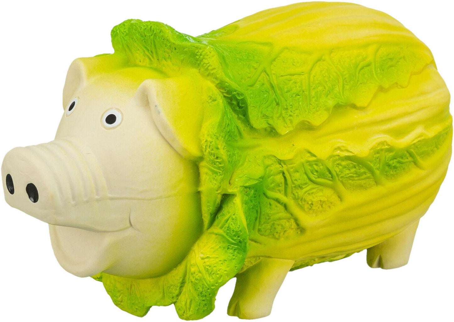 Trixie Cabbage pig, latex, 23 cm, light green.