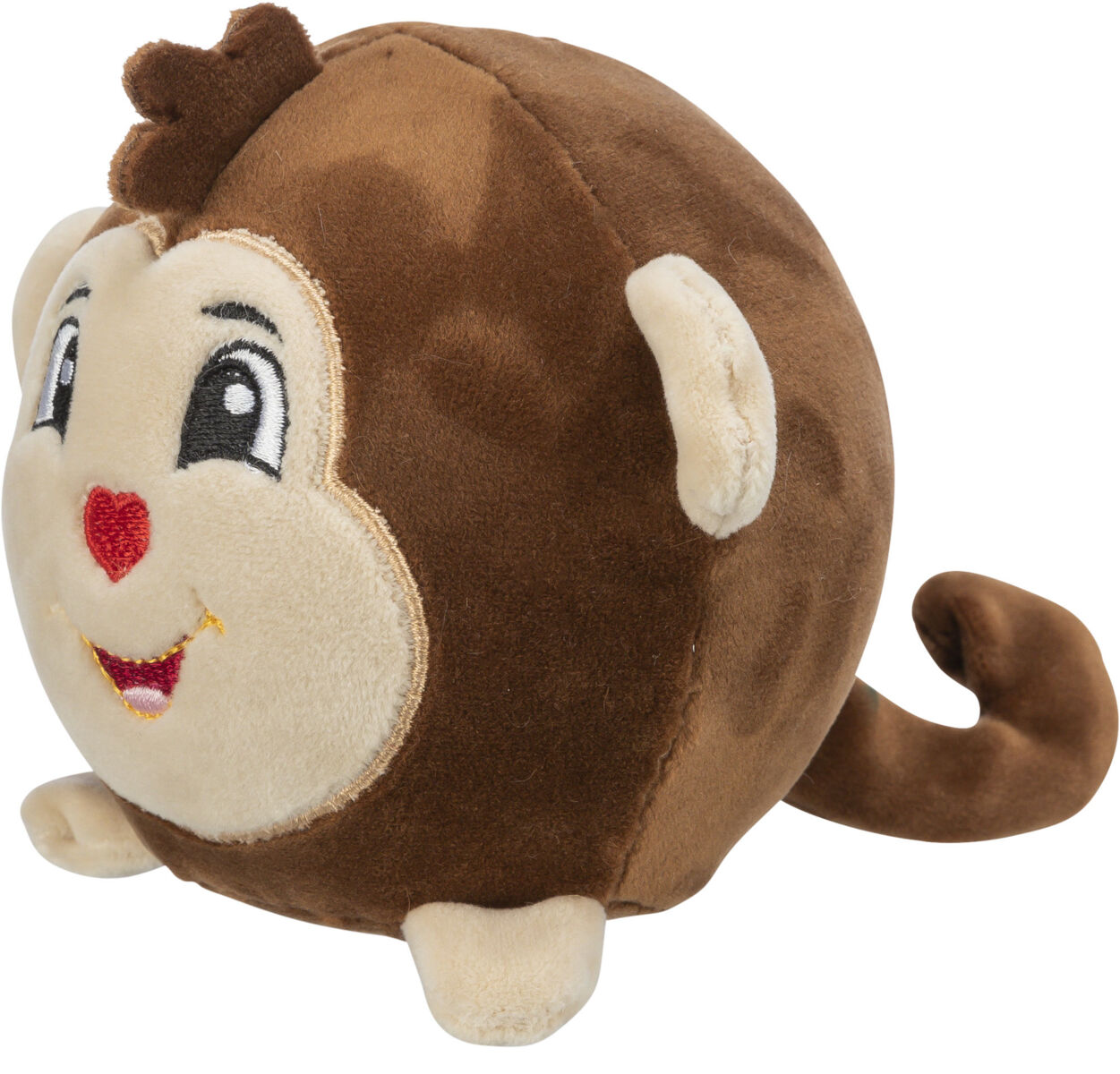 Trixie Monkey, round, plush, 11 cm