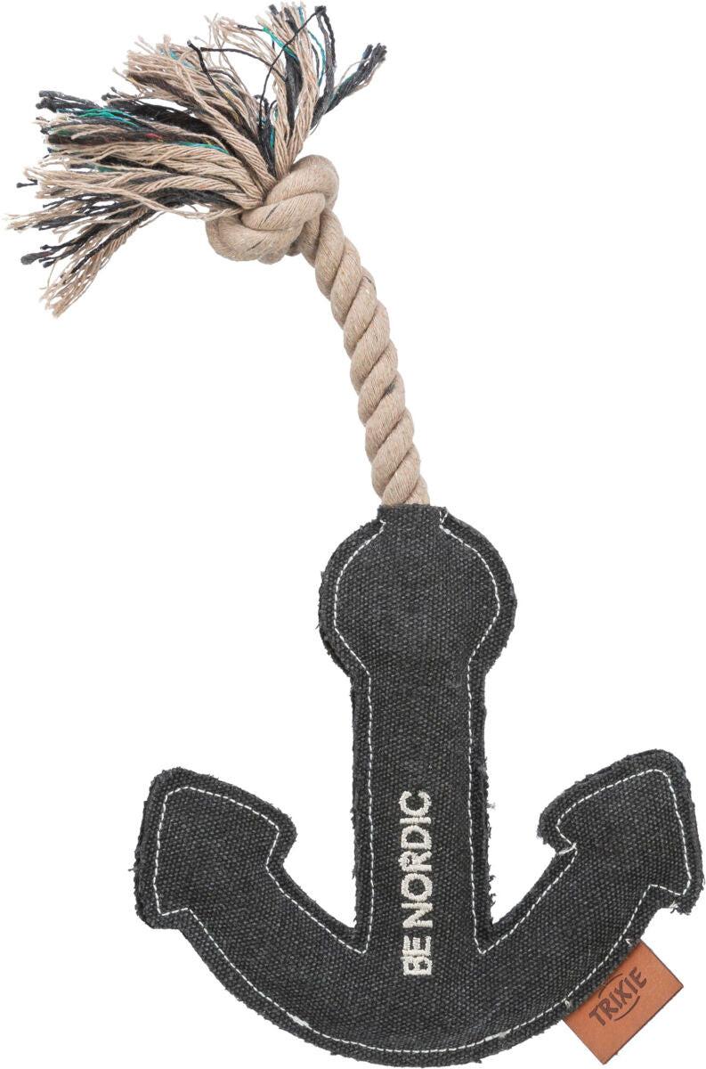 Trixie BE NORDIC anchor on rope, fabric, 30 cm.