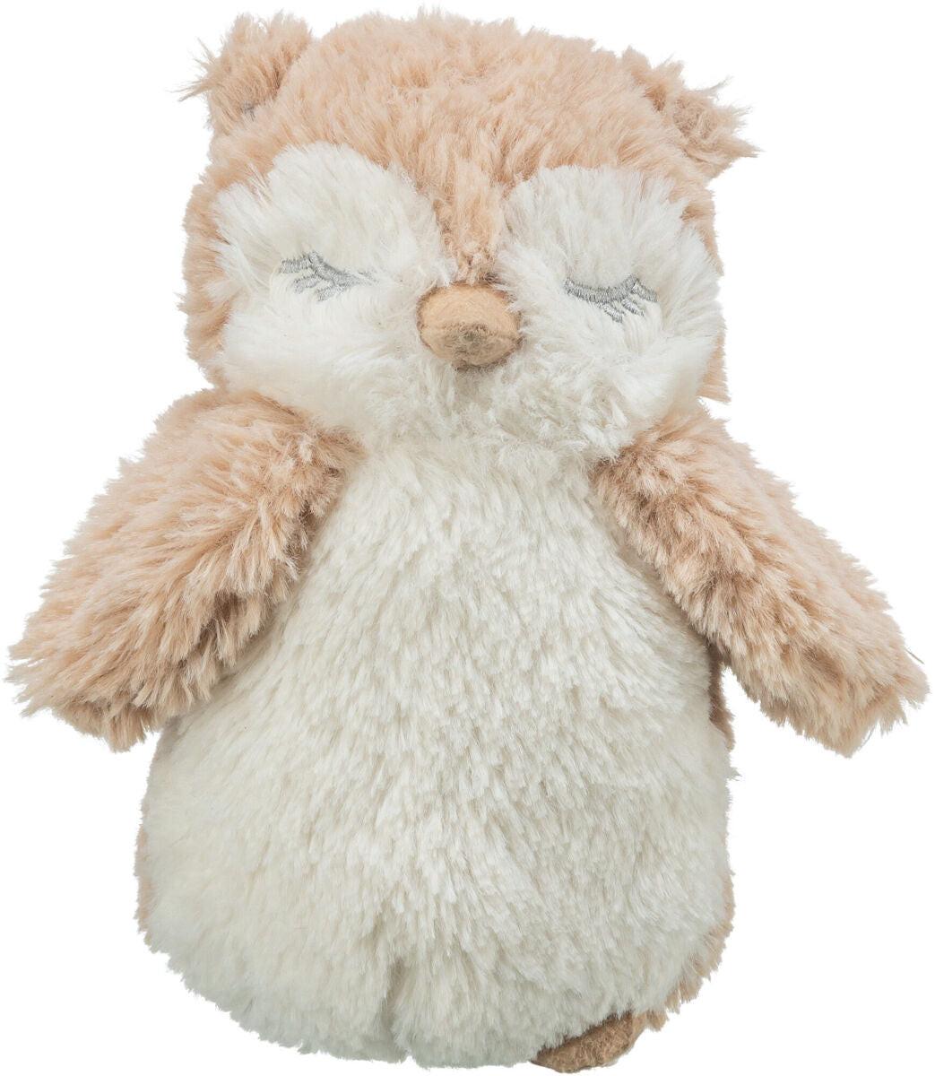 Trixie Owl, plush, recycled, 18 cm.