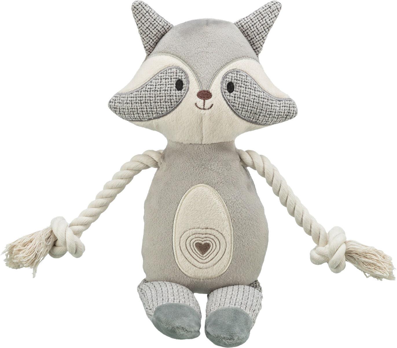 Trixie Racoon, plush/fabric, 33 cm.