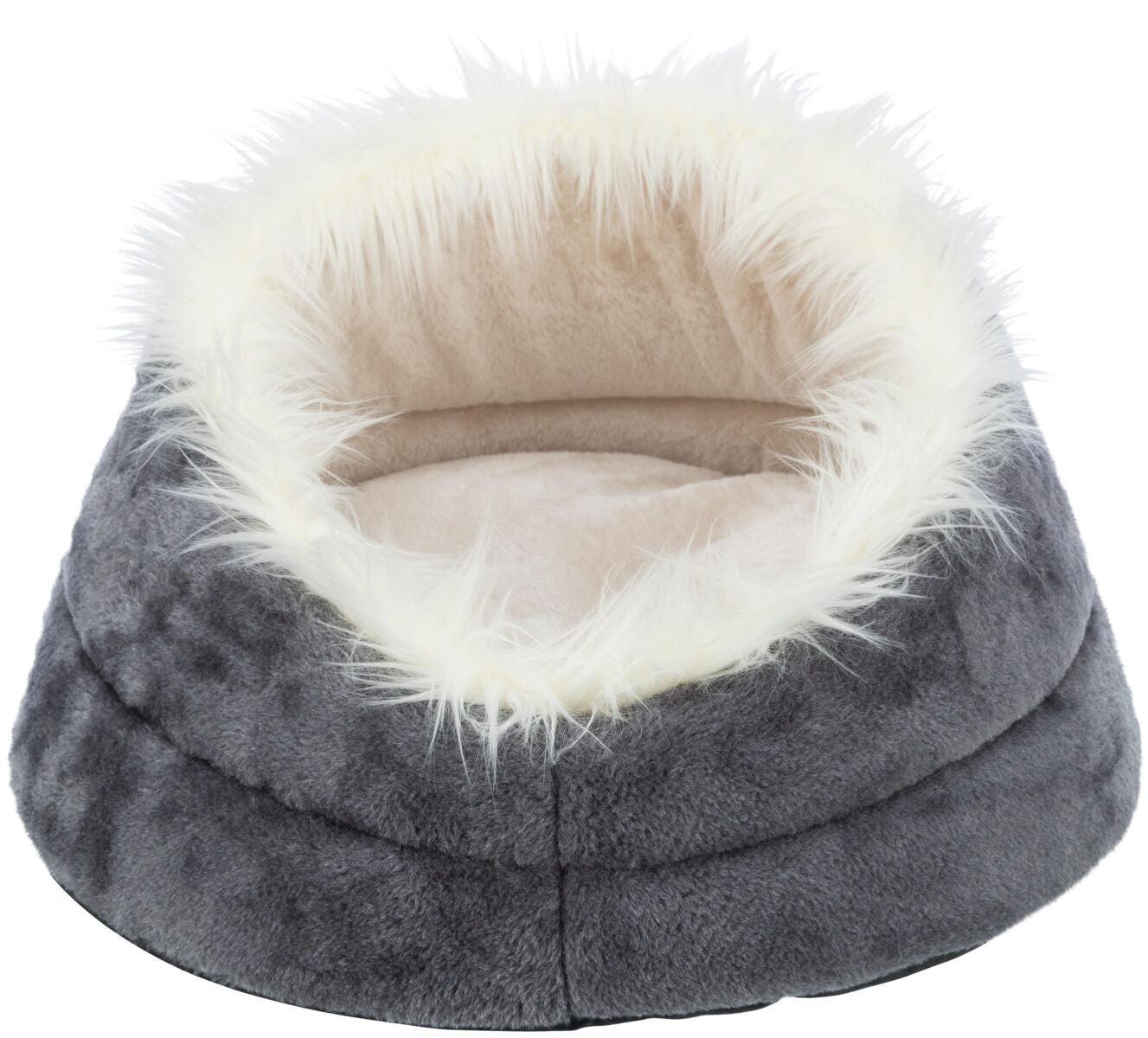 Trixie Minou bed, round, x· 47 x 26 cm, grey/light grey.