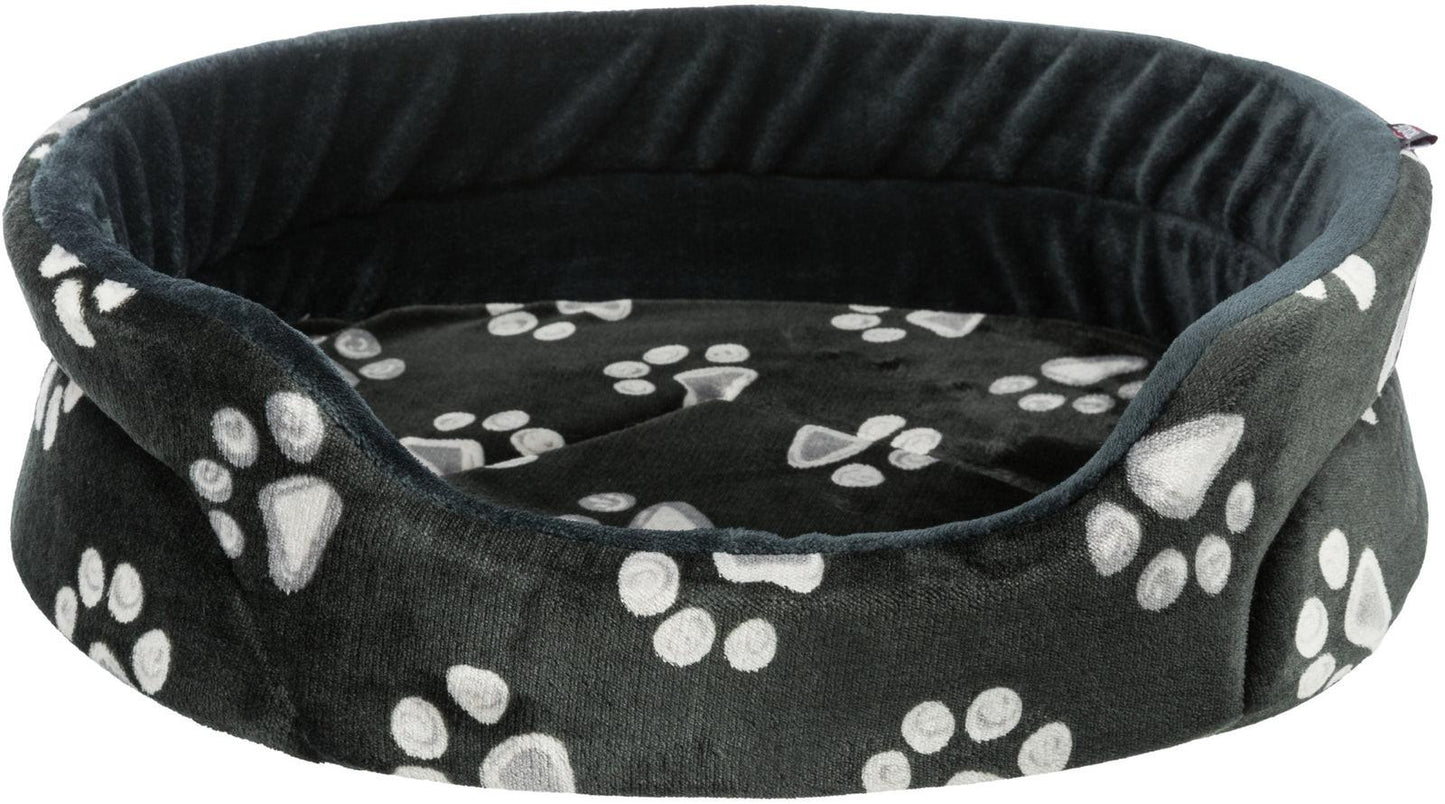 Trixie Jimmy bed, oval, 55 x 45 cm, black.