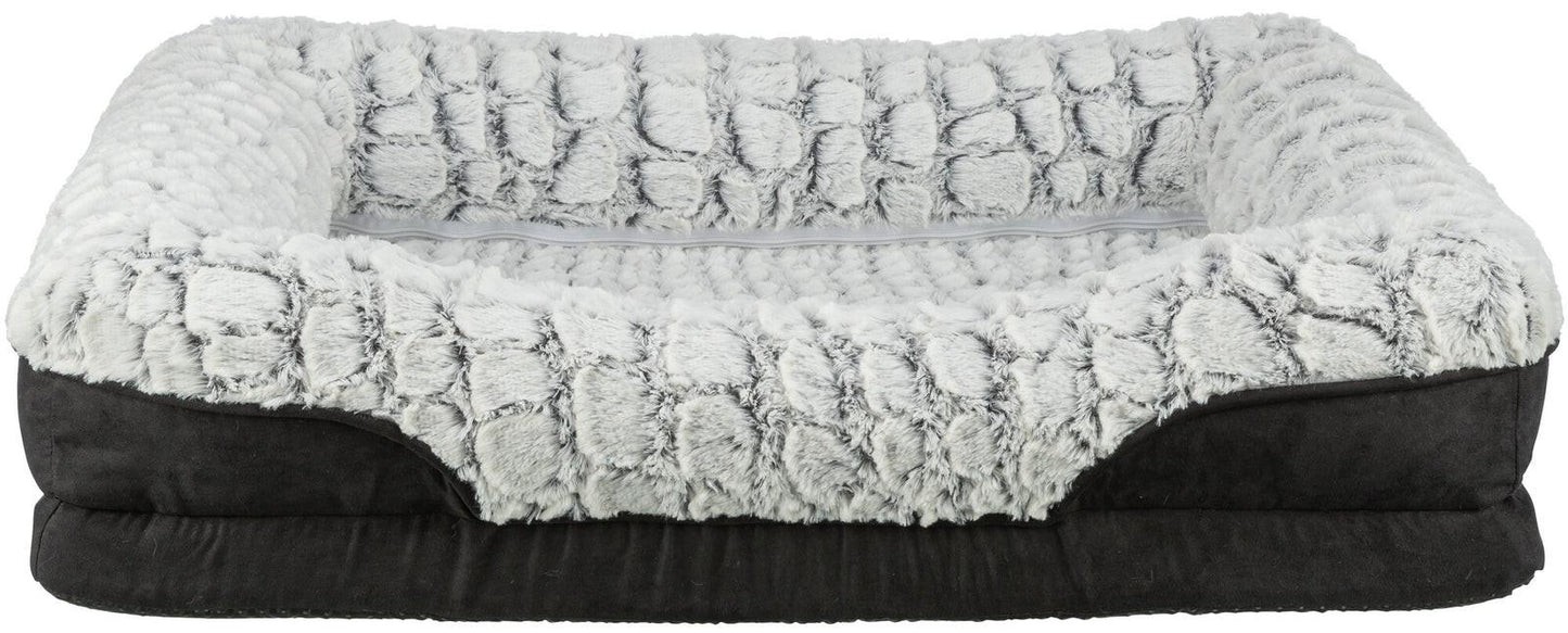 Trixie Lino vital bed, square, 70 x 55 cm, black/grey.